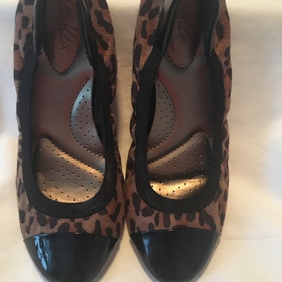dexflex comfort Shoes Dexflex By Dexter Leopard Flats